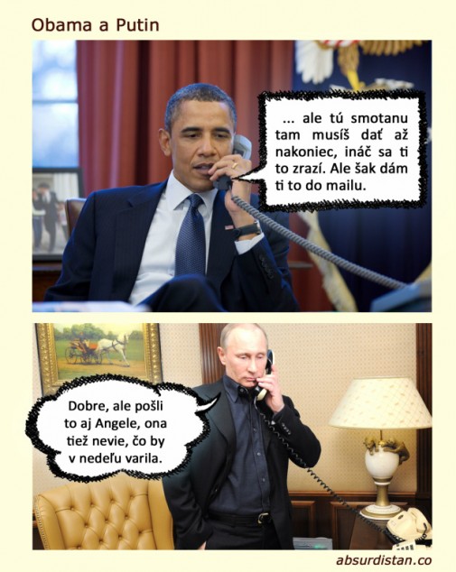 Putin a Obama